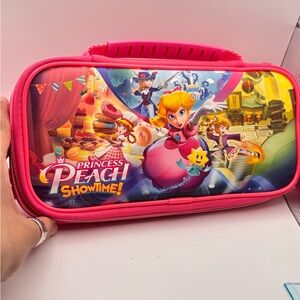 Princess Peach Showtime Pink Carrying Case